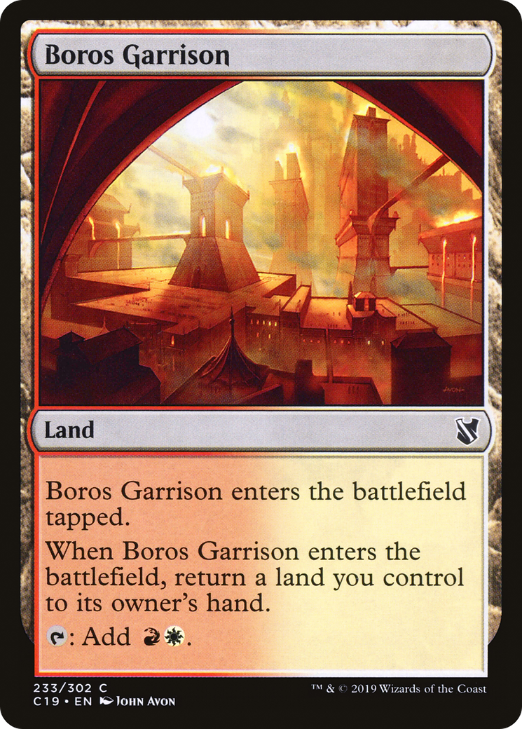 Garnison de Boros [Commandant 2019] 