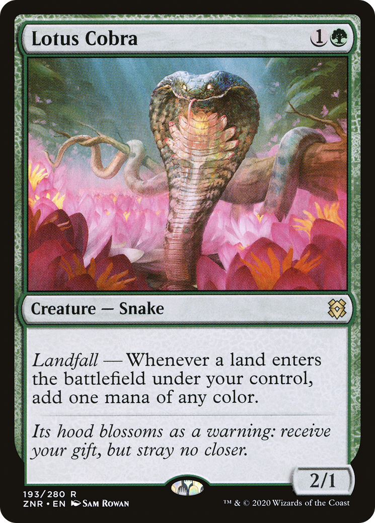 Lotus Cobra [L'Ascension de Zendikar] 