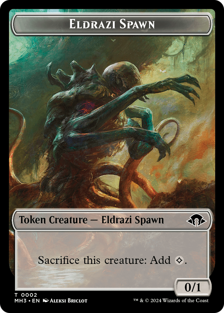 Eldrazi Scion // Jeton double face Eldrazi Spawn [Jetons de commandant Modern Horizons 3] 
