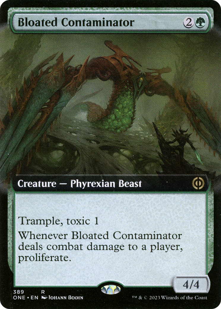 Contaminateur ballonné (Art étendu) [Phyrexia : Tous seront un] 
