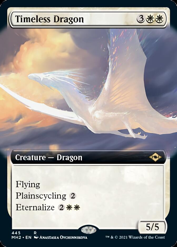 Timeless Dragon (Extended Art) (MH2-445) - Modern Horizons 2: (Extended Art)