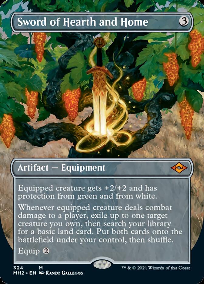 Sword of Hearth and Home (MH2-324) - Modern Horizons 2 (Borderless)