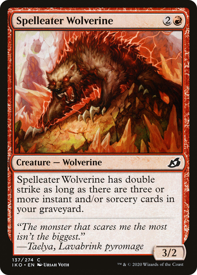 Wolverine Spellater [Ikoria : Repaire des Béhémoths] 
