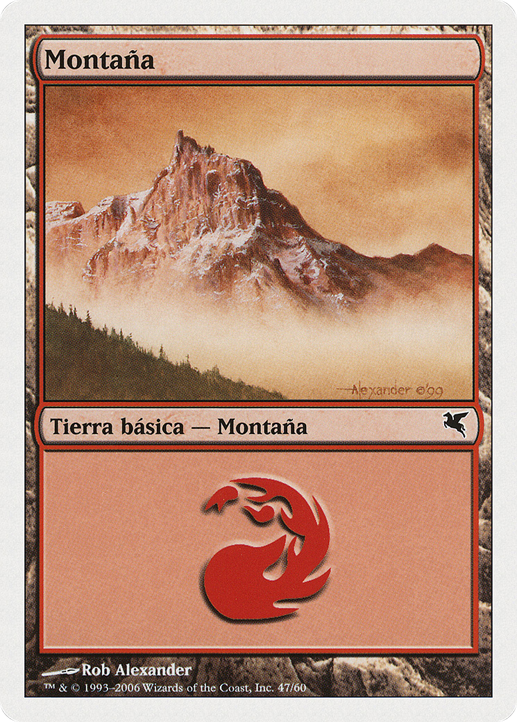 Mountain (Italian) - "Montagna" (C47) (PSAL-C47) - Salvat 2005