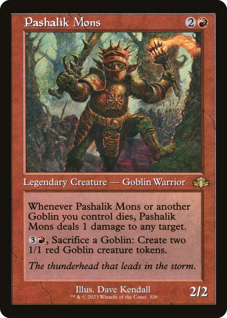 Pashalik Mons (Rétro) [Dominaria Remastered] 