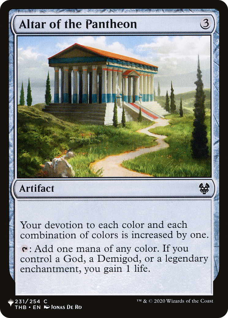 Autel du Panthéon [Secret Lair : Du mignon à la brute] 