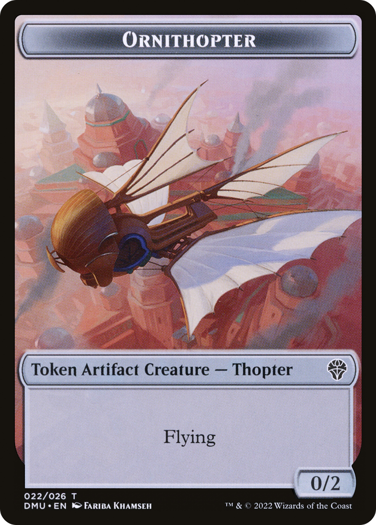 Jeton d'ornithoptère [Jetons Dominaria United] 
