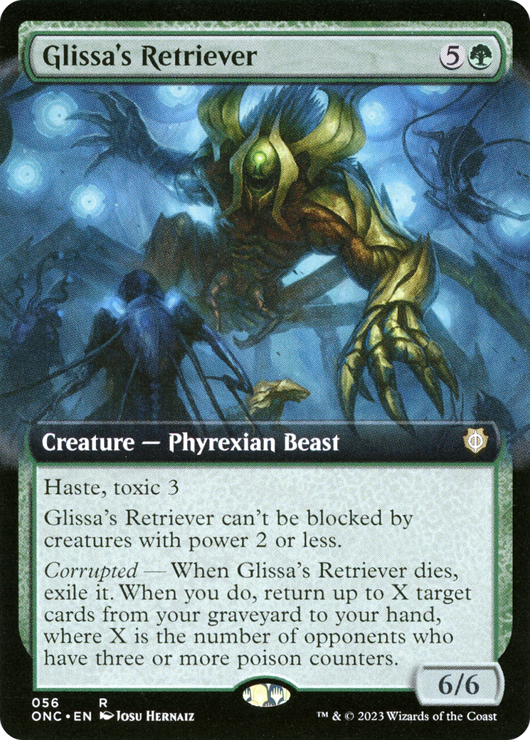 Glissa's Retriever (Extended Art) [Phyrexia : All Will Be One Commander] 