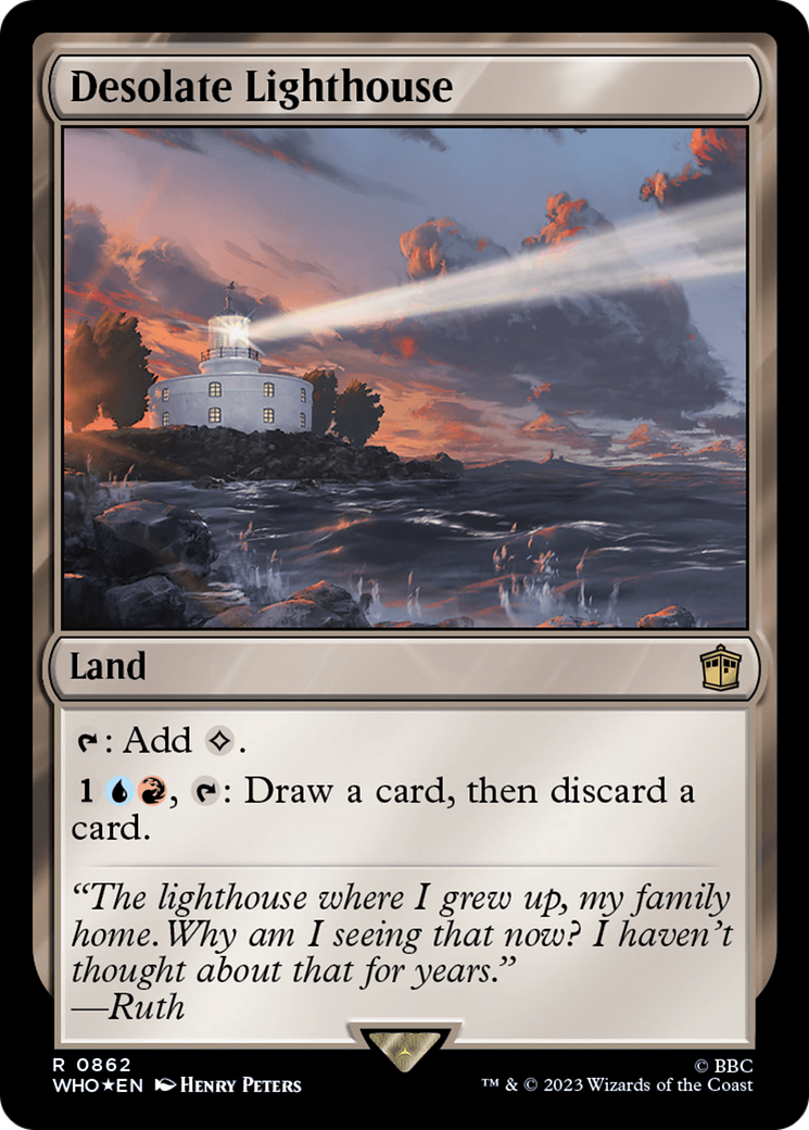 Phare désolé (Surge Foil) [Doctor Who] 