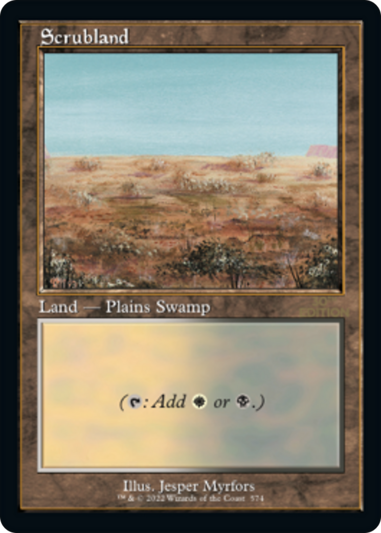Scrubland (Rétro) [Édition 30e anniversaire] 