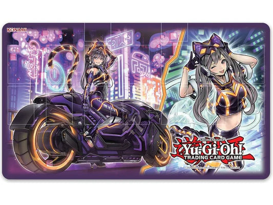 Yugioh - Tapis de jeu - Fille magicienne noire