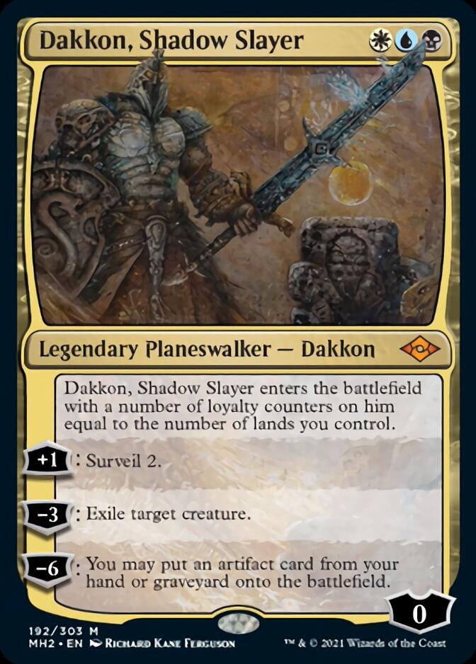 Dakkon, Shadow Slayer (MH2-192) - Modern Horizons 2