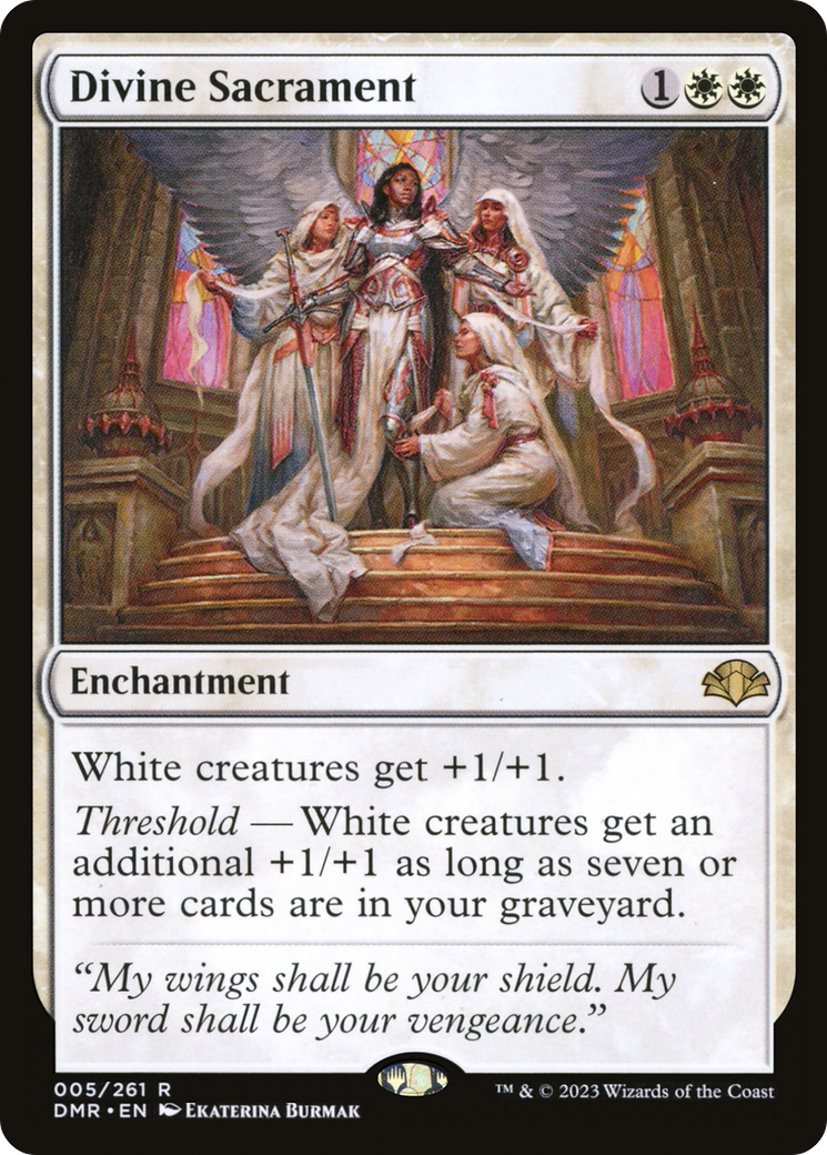 Sacrement Divin [Dominaria Remastered] 