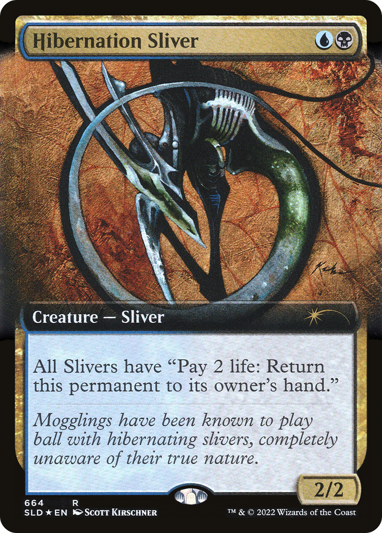 Hibernation Sliver (Art étendu) [Promotions Secret Lair Drop] 