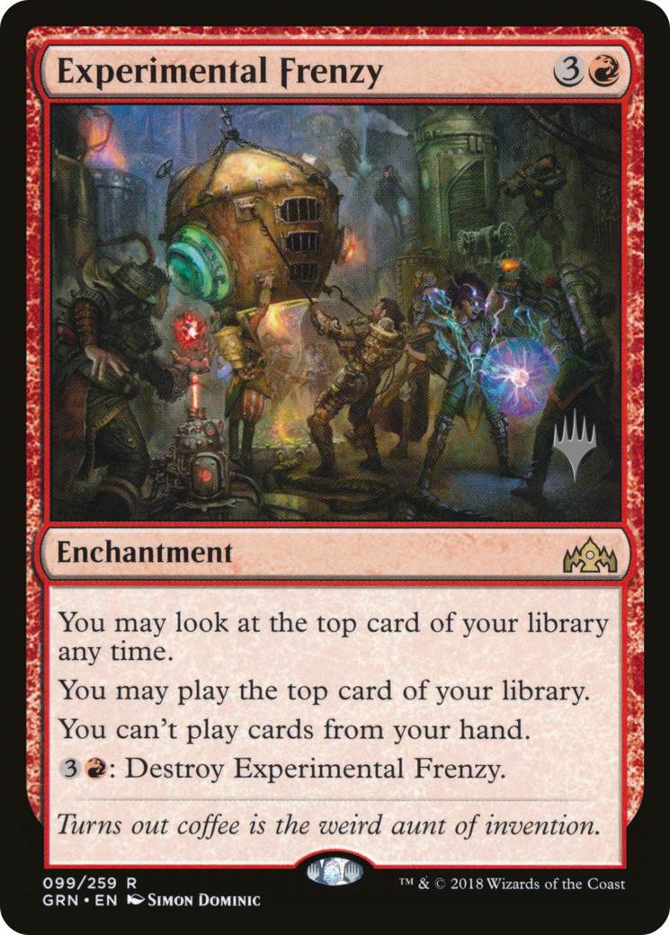Frénésie expérimentale (Pack promotionnel) [Promos des Guildes de Ravnica] 