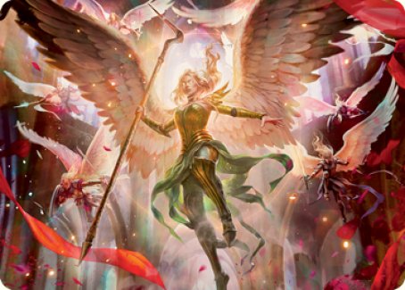Carte artistique d'invocation de Sigarda [Innistrad : Série artistique Crimson Vow] 