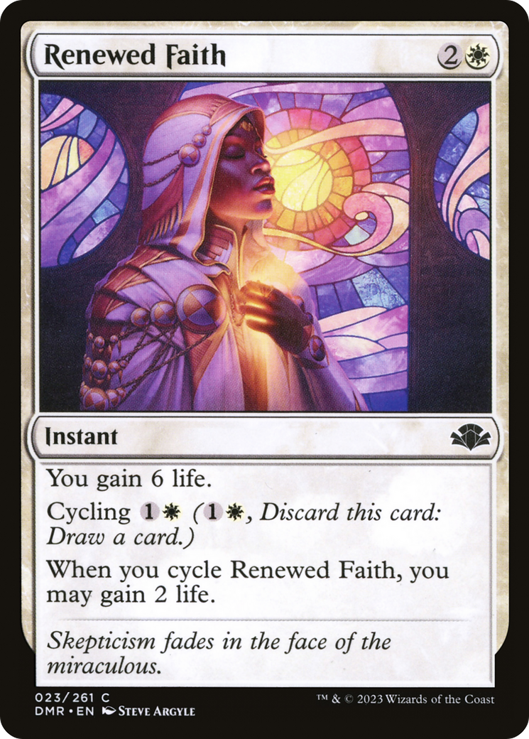 Foi renouvelée [Dominaria Remastered] 