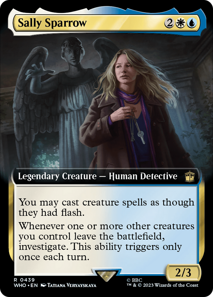 Sally Sparrow (WHO-439) - Doctor Who: (Extended Art)