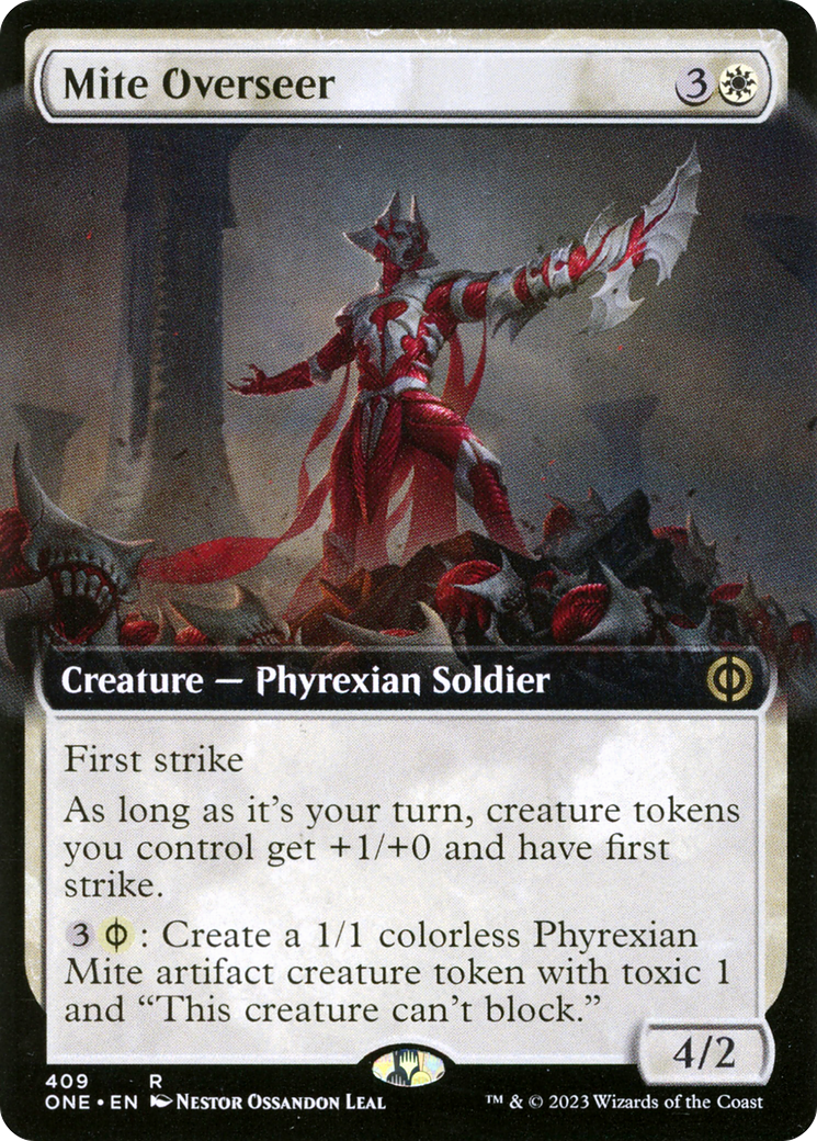 Acariens Overseer (Extended Art) [Phyrexia : Tous seront un] 