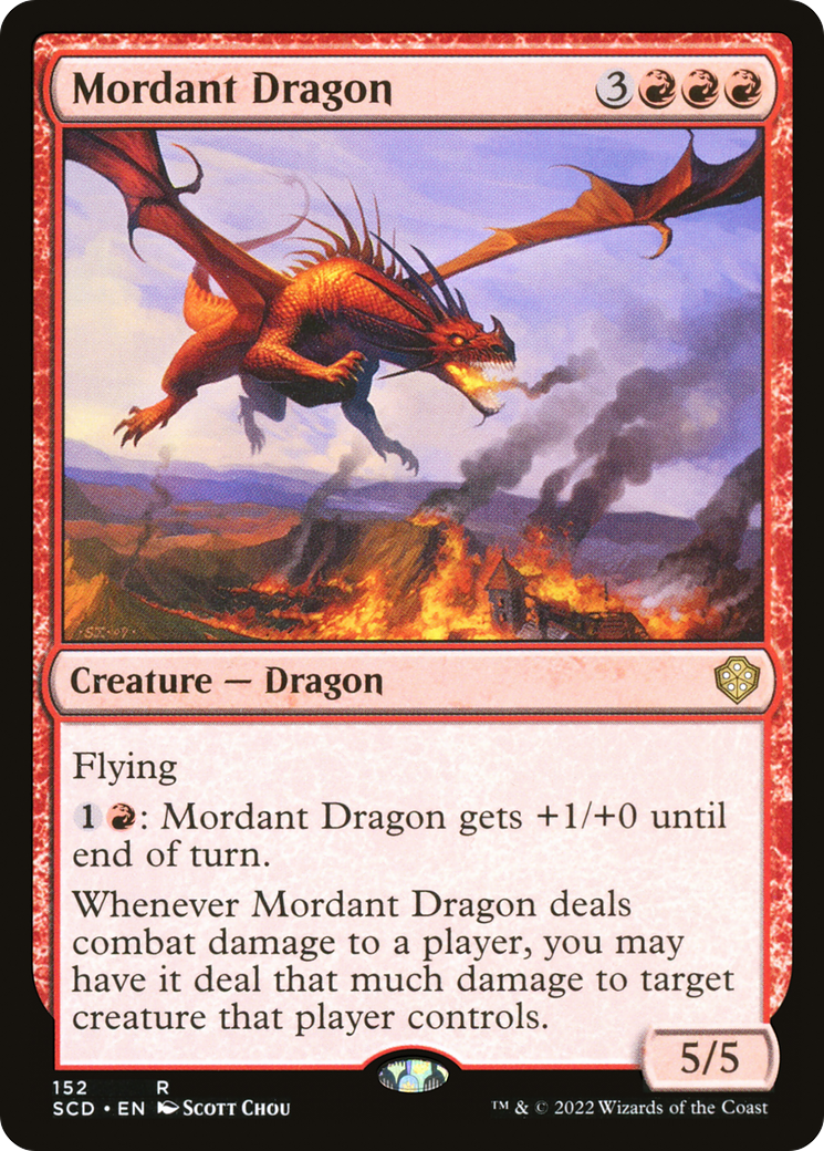 Dragon Mordant [Decks de commande de démarrage] 