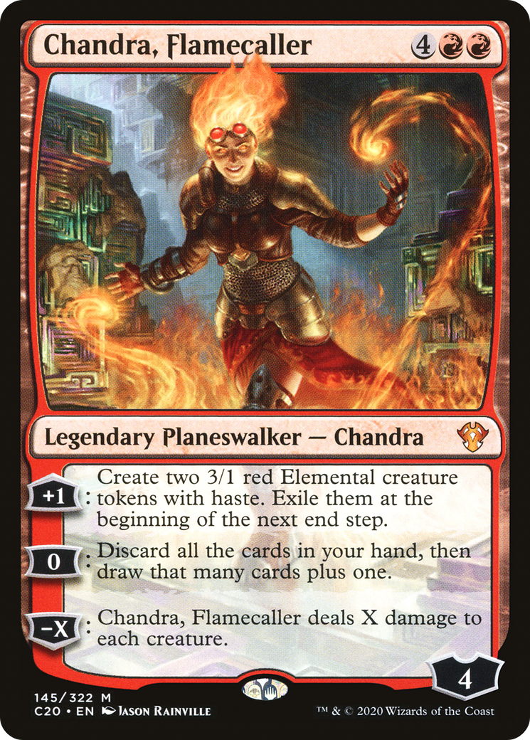 Chandra, invocateur de flammes [Commandant 2020] 