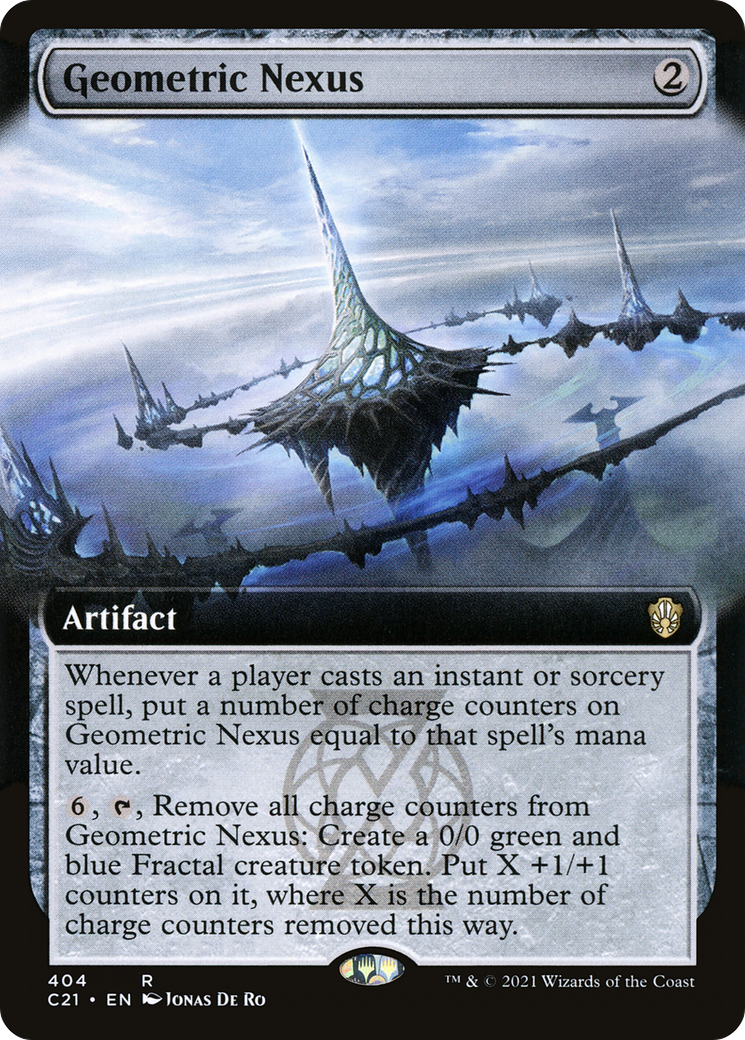 Nexus géométrique (art étendu) [Commander 2021] 