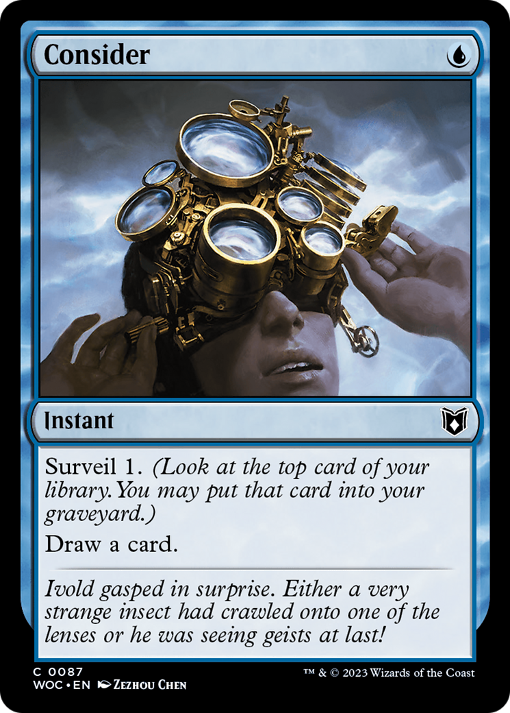 Considérez [Commandant Wilds of Eldraine] 