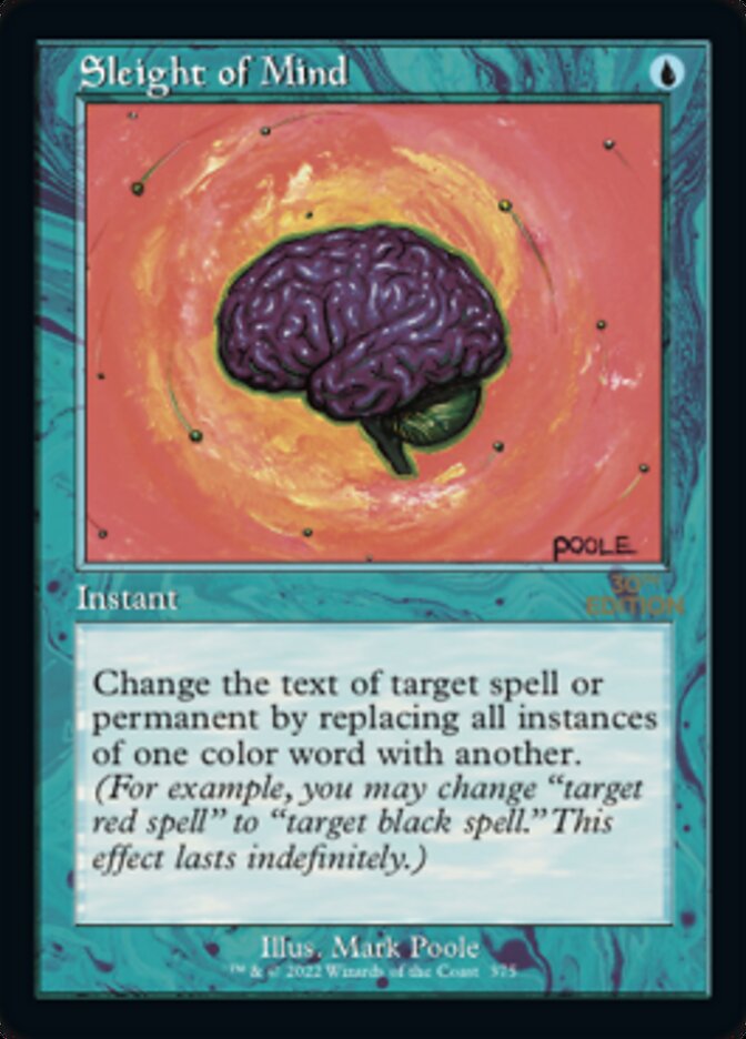 Sleight of Mind (Rétro) [Édition 30e anniversaire] 