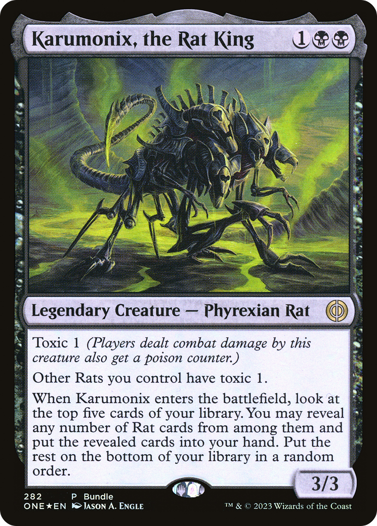 Karumonix, le roi des rats (Bundle) [Phyrexia : All Will Be One] 