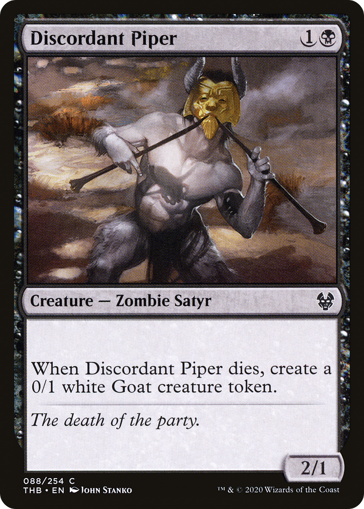 Piper discordant [Theros au-delà de la mort] 