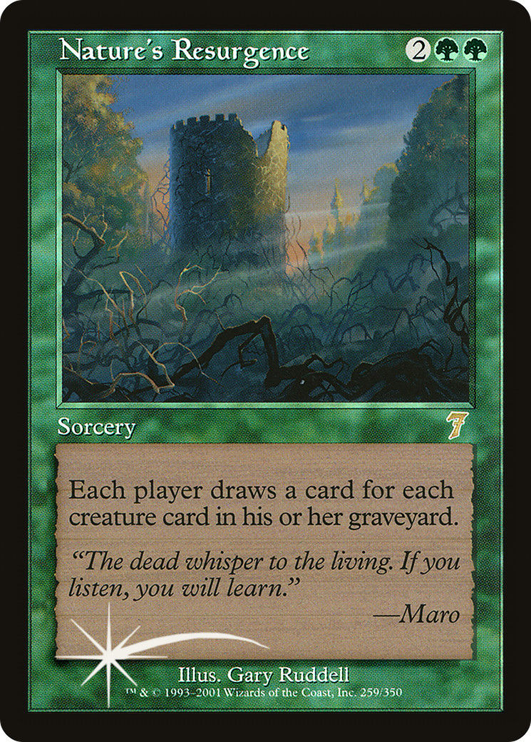 Nature's Resurgence (7ED-259) - 7th Edition