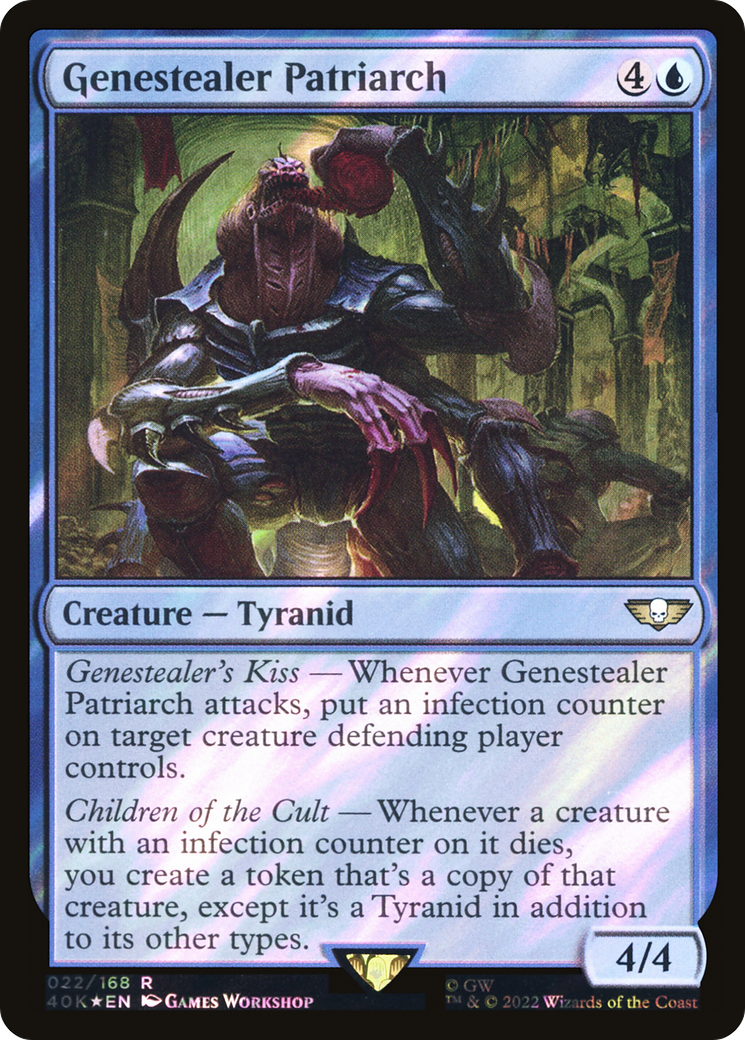 Patriarche Genestealer (Surge Foil) [Warhammer 40,000] 
