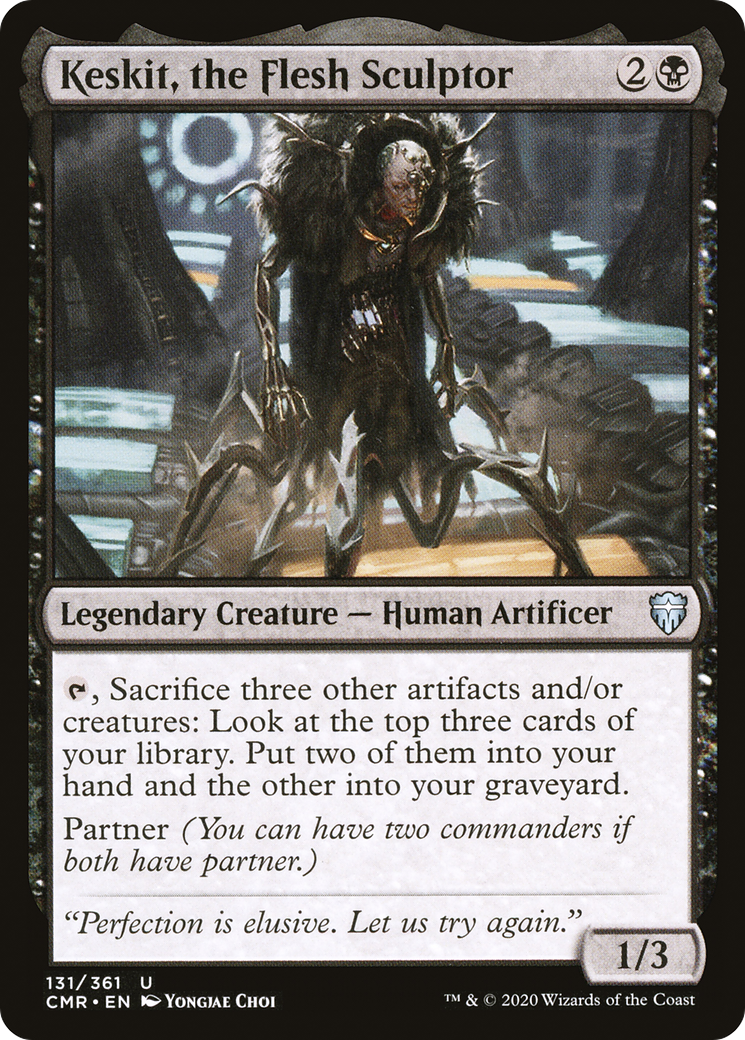 Keskit, le sculpteur de chair [Commander Legends] 
