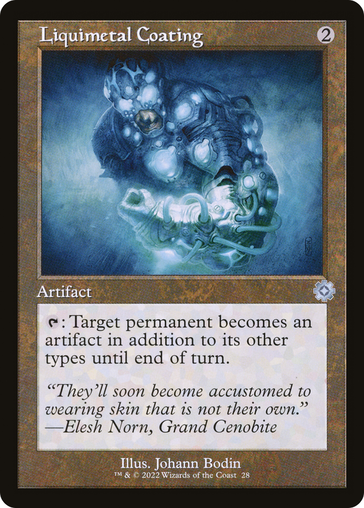 Revêtement Liquimetal (Rétro) [Artefacts rétro de la guerre des frères] 