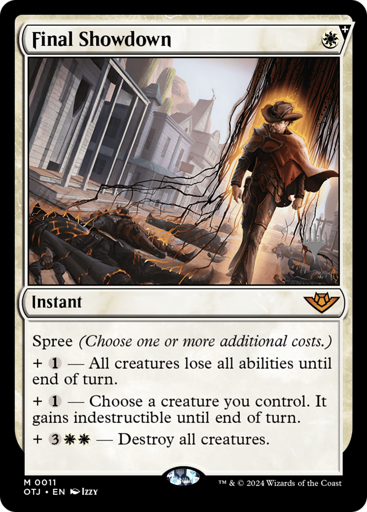 Final Showdown (Pack Promo) [Promotions des Hors-la-loi de Thunder Junction] 