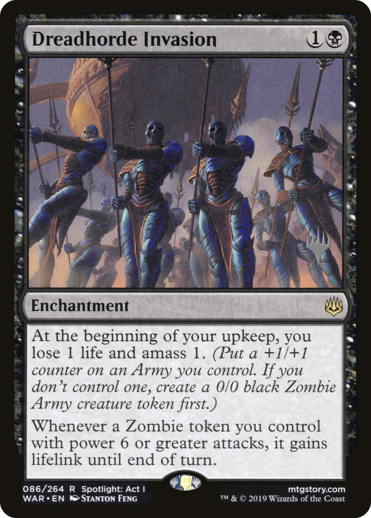 Dreadhorde Invasion (Pack promotionnel) [Promos War of the Spark] 