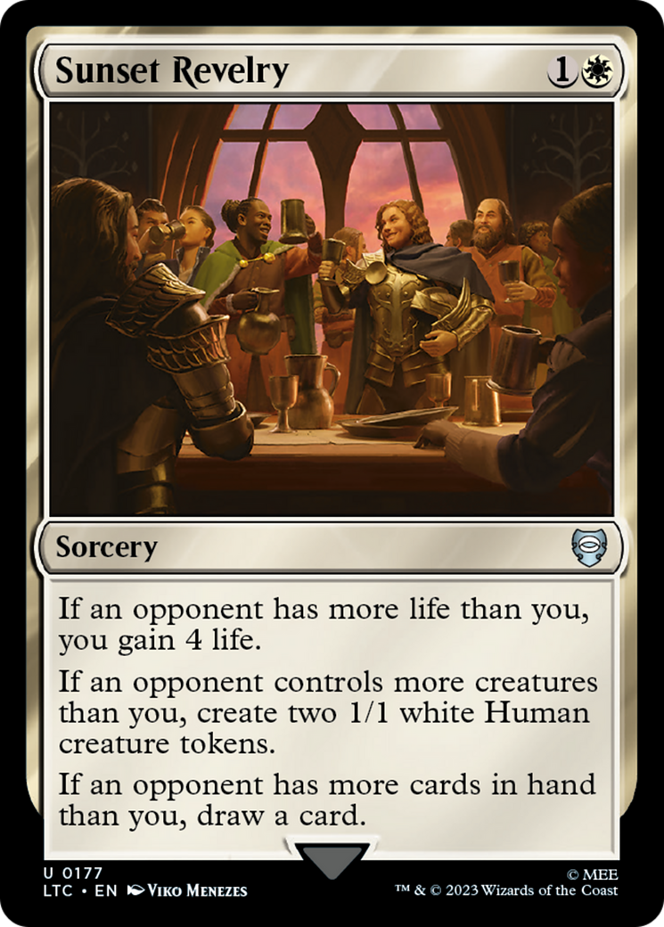 Sunset Revelry [Le Seigneur des Anneaux : Les Contes du Commandant de la Terre du Milieu] 