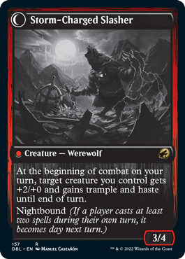 Reckless Stormseeker (DBL-157) - Innistrad: Double Feature: (Double Faced Transform)