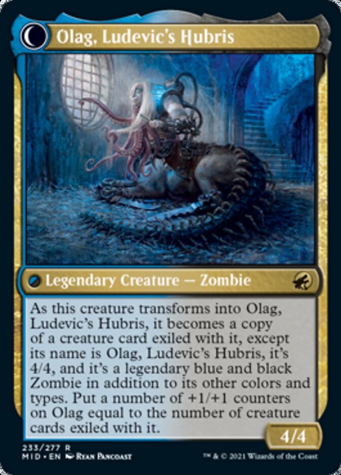 Ludevic, Necrogenius // Olag, L'orgueil de Ludevic [Innistrad : Chasse de minuit] 