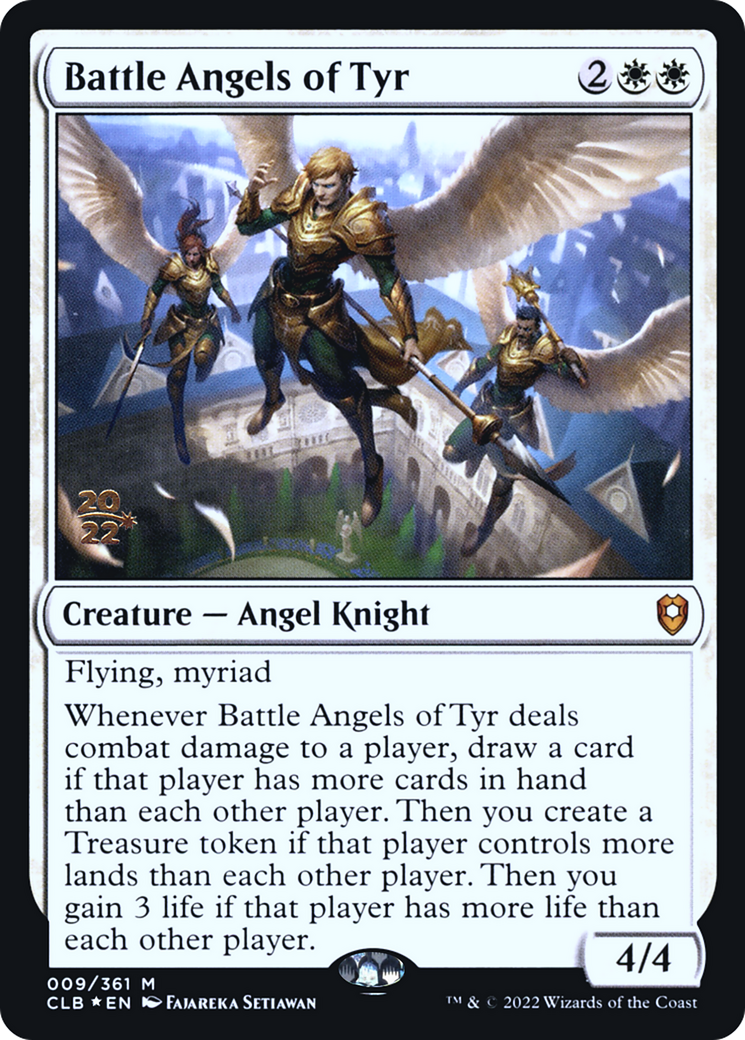 Battle Angels of Tyr [Promotions avant-première de Commander Legends: Battle for Baldur's Gate] 