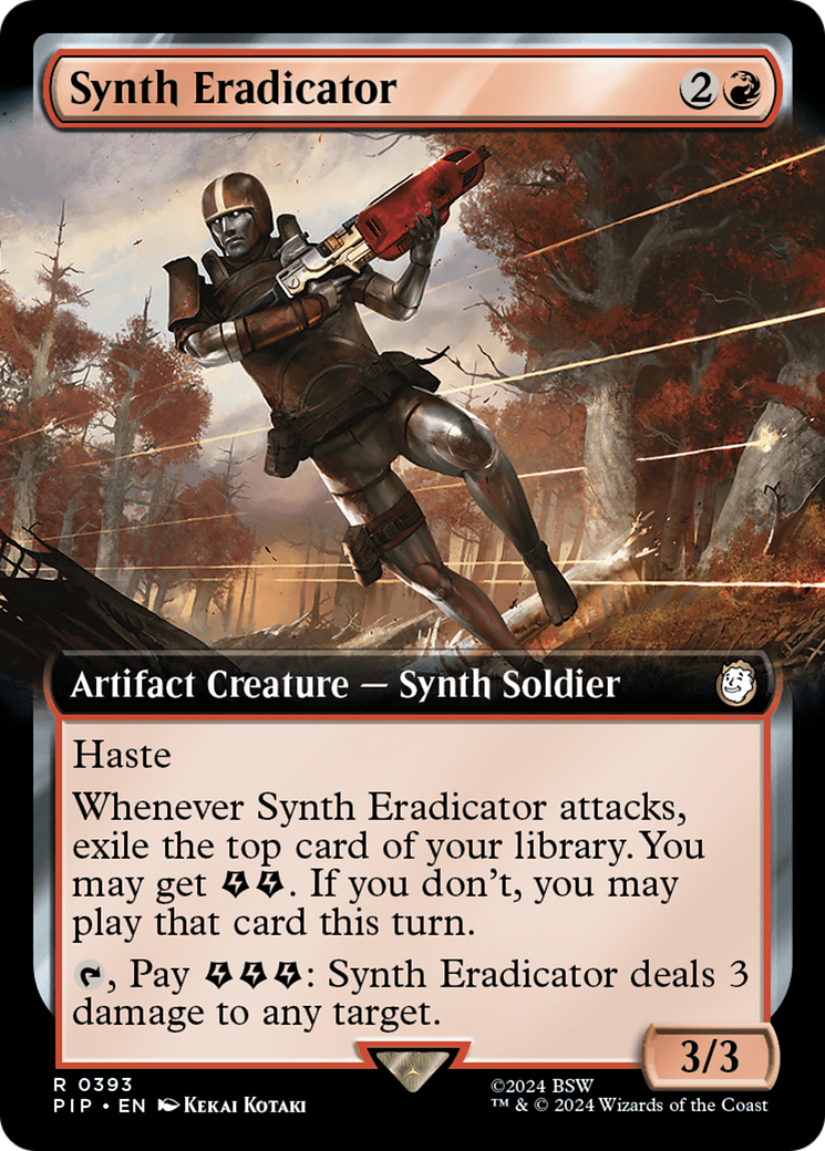 Synth Eradicator (art étendu) [Fallout] 