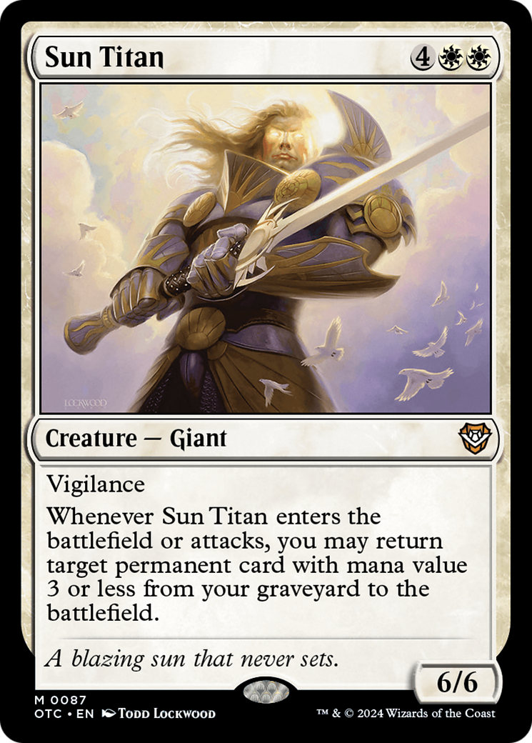 Sun Titan [Commandant des hors-la-loi de Thunder Junction] 