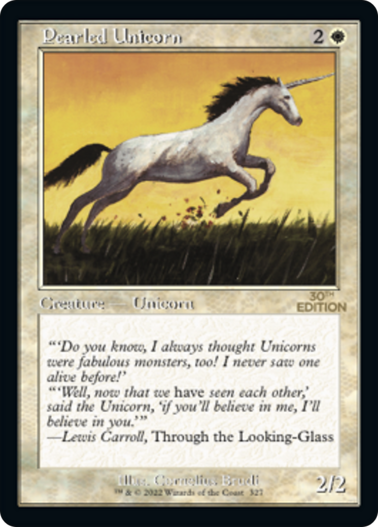 Licorne perlée (Rétro) [Édition 30e anniversaire] 