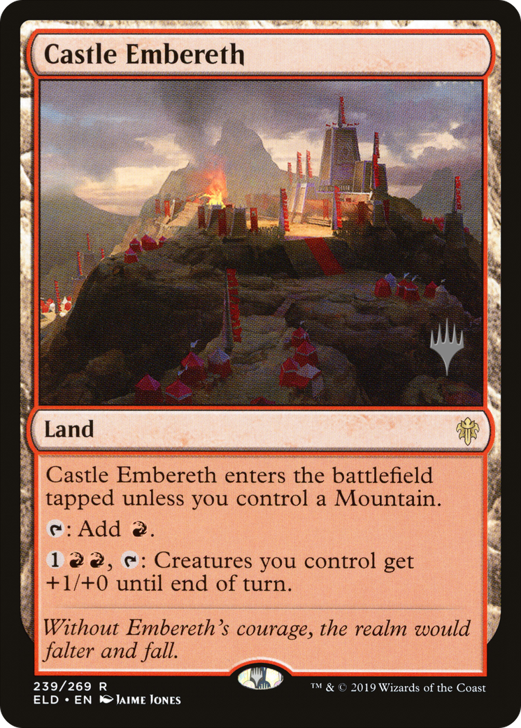 Château Embereth (Pack promotionnel) [Promotions du Trône d'Eldraine] 