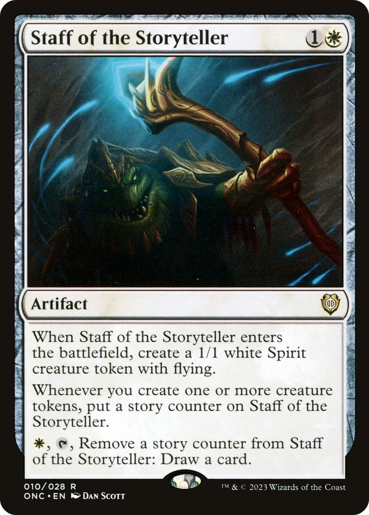 Bâton du conteur [Phyrexia : Tous seront un seul commandant] 