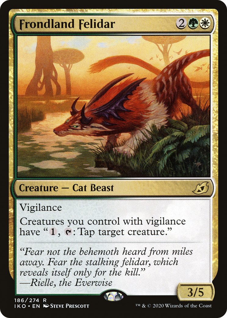 Frondland Felidar [Ikoria : Repaire des Béhémoths] 