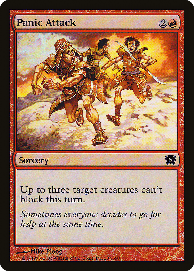 Panic Attack (9ED-207★) - 9th Edition Foil