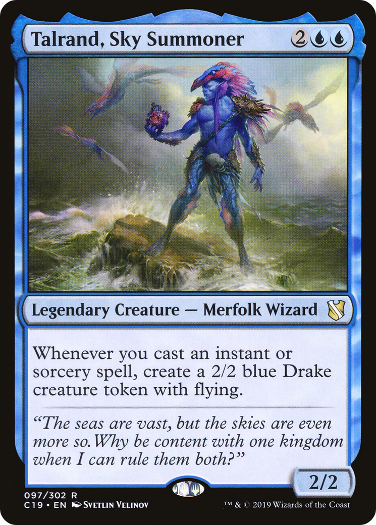 Talrand, invocateur du ciel [Commander 2019] 