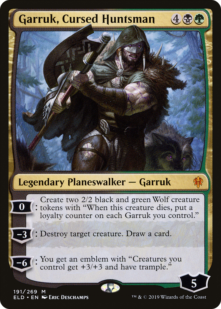Garruk, chasseur maudit [Trône d'Eldraine] 