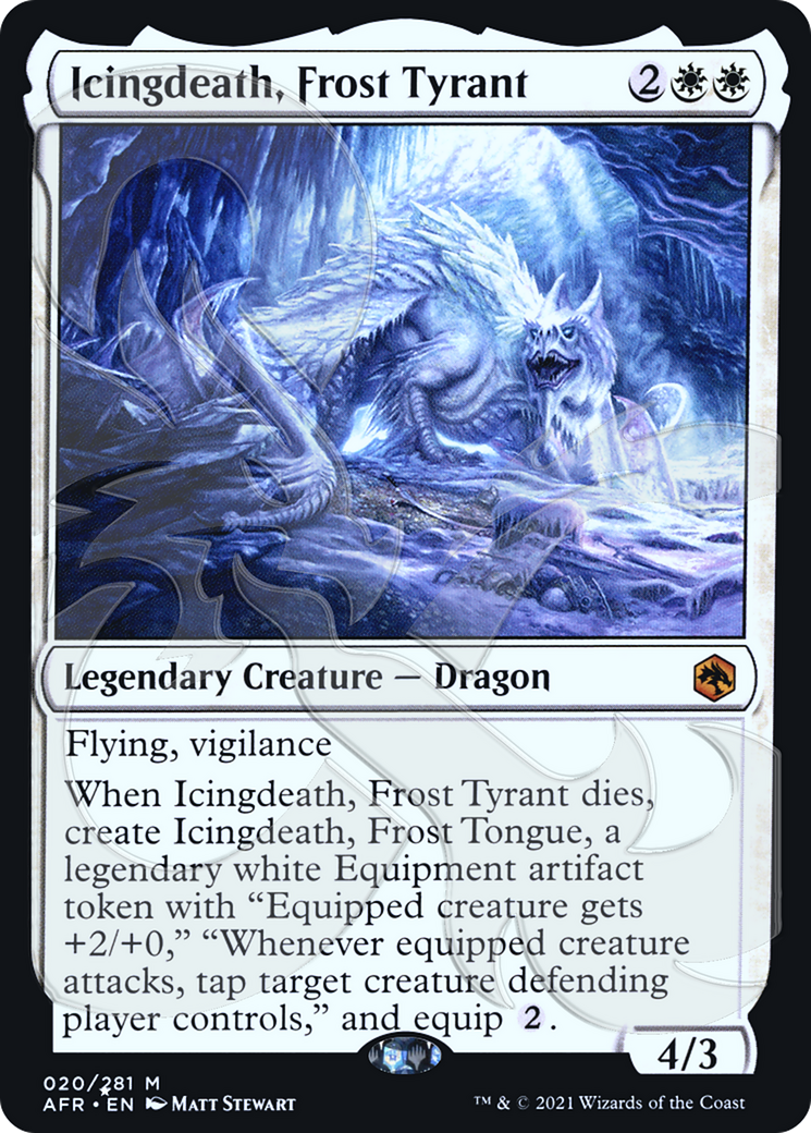 Icingdeath, Frost Tyrant (Ampersand Promo) [Donjons &amp; Dragons : Aventures dans les Royaumes Oubliés Promos] 
